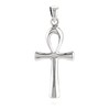NKlaus Ankh 11122 Curved Pendant 925 Silver 32 x 15