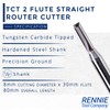Rennie Tools - 8mm Cutting Diameter x 30mm Flute x