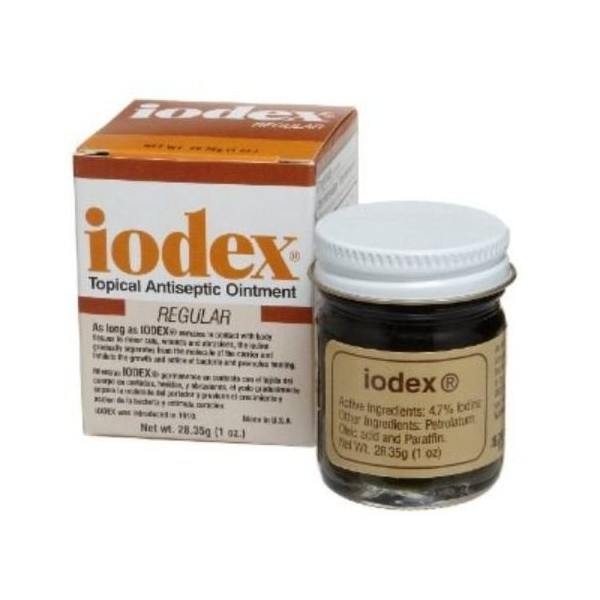 Iodex, 1-Ounce Jar - Pack of Two