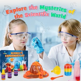 Veopoko Science Kits for Kids, Science Experiments for Kids Toy Age 5 6 7 8 9 Stem Toys for 5-12 Year Old Boy Girl Gift for 6 7 8 Year Olds Boys Toys Age 5 6 7 Potion Making Kit Children Stem Projects