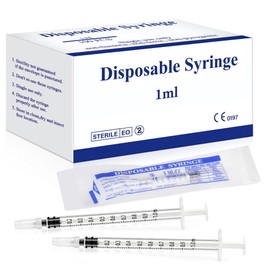 100pcs 1ml Colostrum Collectors with Caps Without Needle for Laboratory