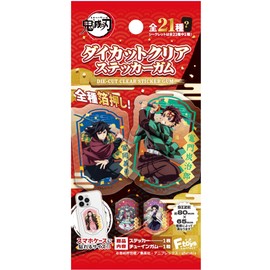 F-Toys Confect Devil Blade Die-Cut Clear Sticker Gum / Candy Toy [Box Sold / Set of 20]