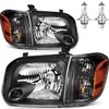 Vizotae Headlights Assembly for 2005 2006 Tundra Double Cab SR5/Limited(NOT