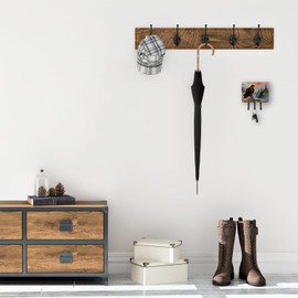 Caroline's Treasures Eagle Leash or Key Holder Wall Hooks, Key Hooks Holder, Coat Rack Wall Mount, Coat Hooks, Hooks for Hanging Keys, Towels, Aprons, Leashes