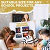 Henoyso 8 Pcs 36 x 48 Inch Tri Fold Poster