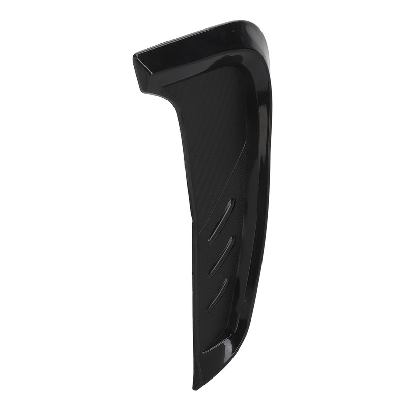 2Pcs Side Mudguard Vent Trim Left Right 20cm Glossy Black