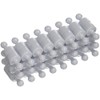 White Skittle Magnet for Fridge, Office, Whiteboard, Noticeboard, Filing Cabinet