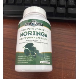 Unbranded Moringa Capsules 120pcs Moringa Leaf Energy, Metabolism & Immune Support