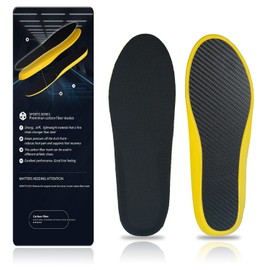 Carbon Fiber Insole,Rigid Shoe Insert for Arthritis, Turf Toe, Hallux Limitus, Hallux Rigidus, Foot Fractures, Mortons Neuroma Inserts
