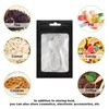 150 Packs Mylar Zip Lock Bags, Aluminum Foil Bags, Durable