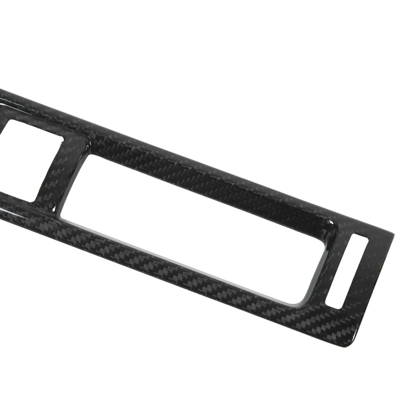 Center Console Air Outlet Cover Carbon Fiber Dashboard AC Vent