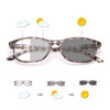 Photochromic Transition Nearsighted Distance Glasses For Men Women Retro Myopia