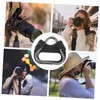 Tofficu 5pcs Camera Strap Triangle Split Rings for DSLR Cameras