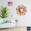 Riverside Designs Wacky Solar Moon Metal Wall Art Activo de
