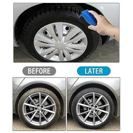 ESEWALAS - cepillo para polvo para detalles de coche, cepillo para polvo de detalles ultra suave, cepillo para polvo de rueda para detalles de...     