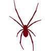 ANGDEST CLUB Decal Stickers of Spider 1 (Burgundy) Premium Waterproof