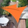 Heyomart Triangular Sun Sail, Waterproof, Sun Protection, Includes Mounting Ropes,