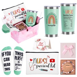 Nurse Gifts for Women,Nurse Appreciation Gifts,Nurses Week Gifts,Nurse Graduation,Nursing School Practitioner LPN/RN Gifts for New Nurses,Nurse Christmas Gifts,20 oz Tumbler Set for Nurses (Green)