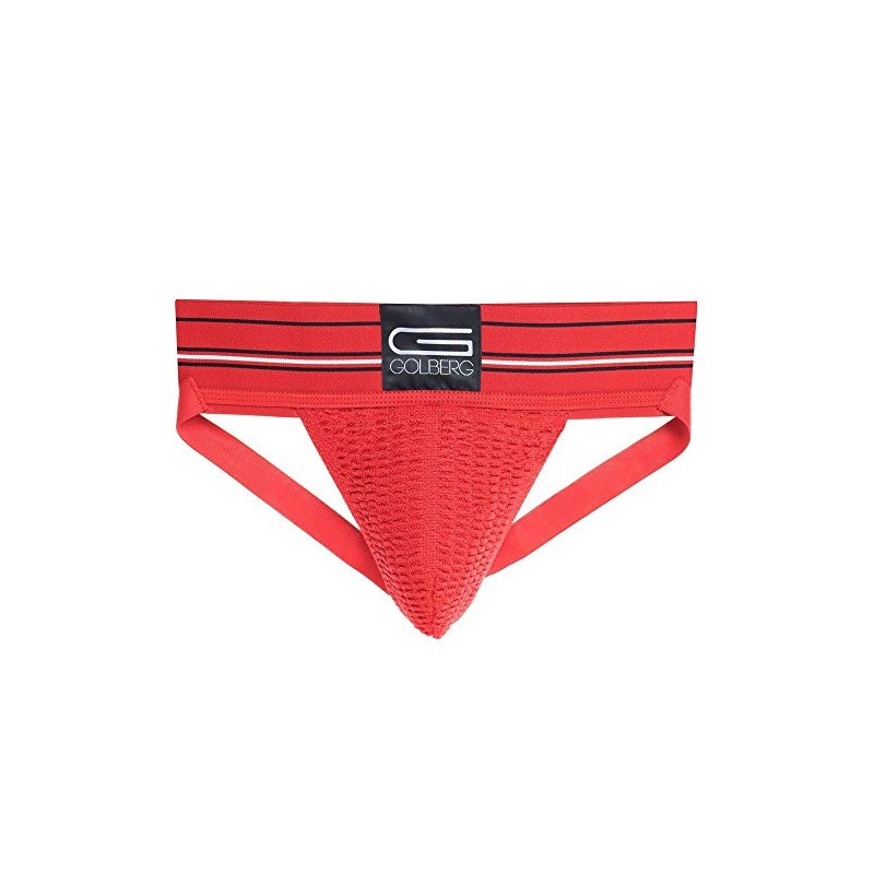 (Large / 38-42 Waist, Cardinal Red) - GOLBERG G Athletic