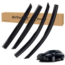 BriYorWay Vent Shades Rain Guards for Toyota Camry 2018 2019 2020 2021 2022 2023 Accessories, for Toyota Camry Window Deflectors Window Visors