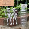 S.T.S.G Figurine Interior Alien Gardening Garden Ornament Figurine Miscellaneous Goods