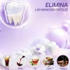 Tiras Blanqueadoras De Dentales Morados 14 Tratamientos