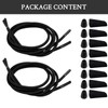 Endoto 2 Pairs Shoelaces for Hey Dude Elastic Strings Replacement