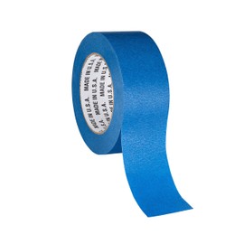 Blue Painters Tape, 2 inch x 60 Yards, Case of 24 Rolls, Made in The USA (1.88 inch/48mm)