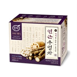 100% Natural Organic Tea 0.7g x 40 T / Tea bags (Lotus Root & Burdock Tea)