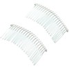 3 Pcs Twist Wire Silver Hair Combs Wedding Bridal Veil