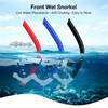 HPLSZCN Swim Snorkel for Lap Swimming, Snorkeling Gear for Adults,