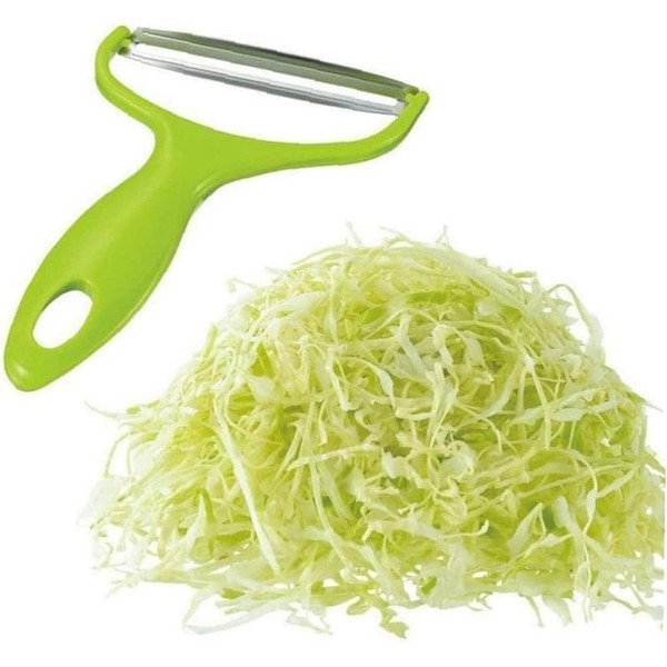3-in-1 Vegetable Cutter Stainless Steel - Cabbage Cutter with Spiral
