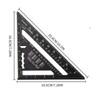 7 Inch Carpenters-Square-Aluminium Speed Square - Versatile Set Alloy Square