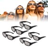 5 Pcs Solar Eclipse Glasses Safe Shades for Direct Sun