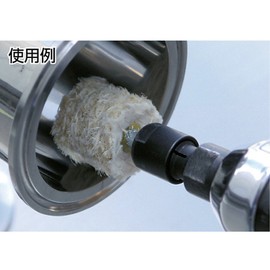 TRUSCO TSW-2525 Wheel with Sisal Shaft Φ1.0 x 1.0 x 0.2 inches (25 x 25 x 6 mm) (Pack of 5)
