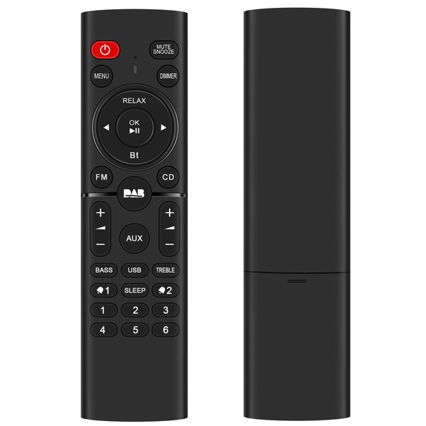 Replacement Remote Control Suitable for Sonoro SO-RC123 Audio Echo Wall