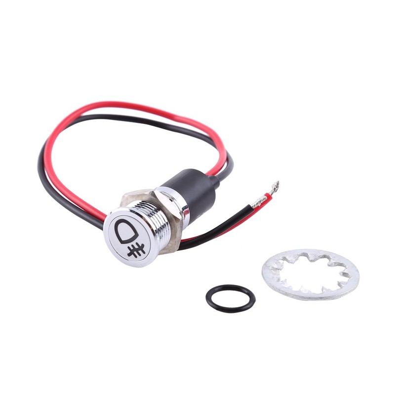 12 V 14 mm Metal Special Symbol Display LED Dashboard
