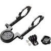 Rec-Mounts 190-GM+GP-254 Cycle Computer Mount, Black for 1.0 inches (25.4 mm), Garmin Cat Eye Combo Mount, Ambidextrous Narrow Type, With Lower Adapter,