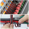 sourcing map 2000pcs 8cm/3" 11 Lbs Cable Zip Ties Self-Locking