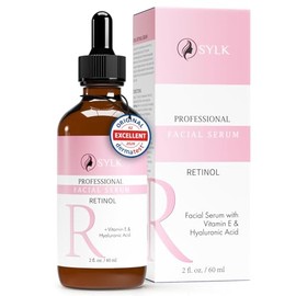 Sylk Retinol Serum for Face with Hyaluronic Acid and Vitamin E, 60 ml