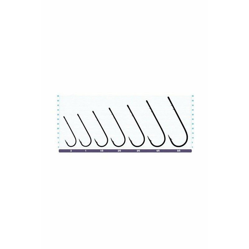 Owner Öhr Worm Hooks - 6 Worm Hooks for Sea