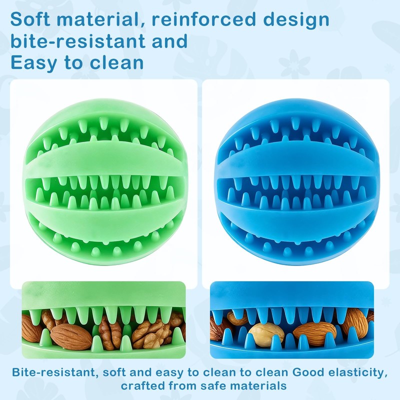 KCMOSGI 2 PCS Parrot Feeder Chew Toy Balls, Bird Treat