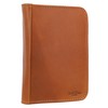 Gusti Yannick Leather Pencil Case for Men and Women, brown,