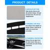 Autorder Dashboard Cover Mat for 2010-2013 Mazda 3 Sedan/Hatchback/MazdaSpeed3 Accessories