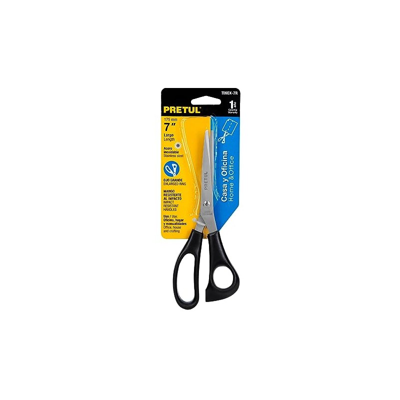 Pretul TINOX-7R, Tijera para casa y oficina, 7", Pretul