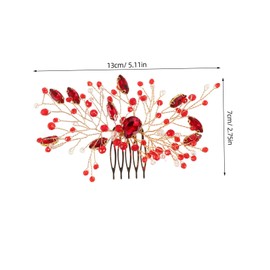 SAFIGLE Bridal Hair Comb Rhinestone Wedding Accessory for Bride Hair Accessories for Women