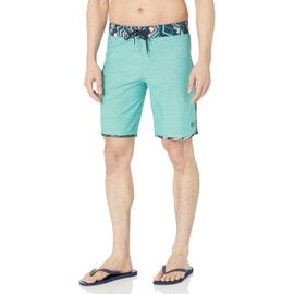 Billabong Standard 73 Pro - Pantalón Corto para Hombre, elástico en 4 direcciones, Costura Exterior de 20 Pulgadas, Azul Aqua, 30