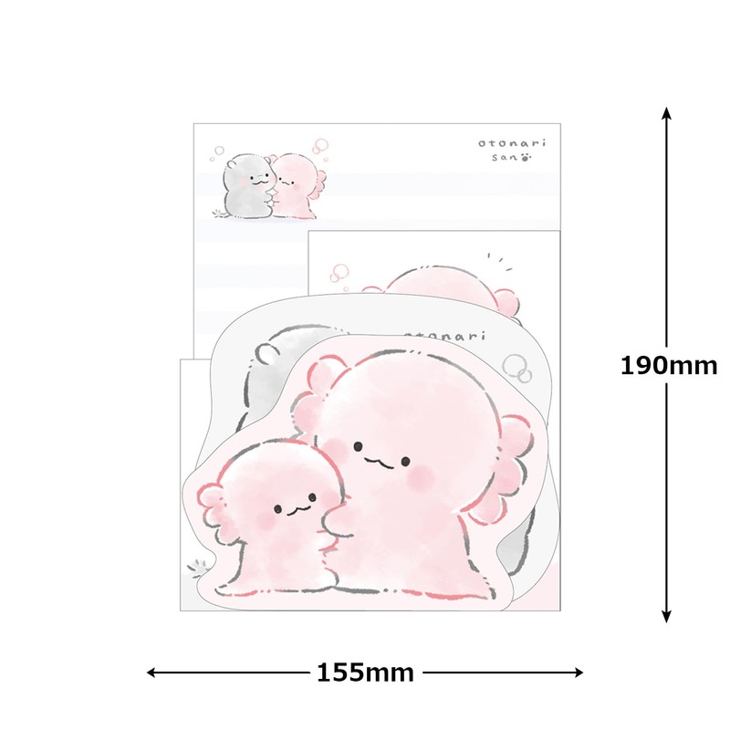 Kamio Japan Letter Die-Cut Character Letter Neighbor MIX 225444