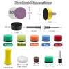 AutKerige 334 PCS 1 Inch Sanding Discs, 60 to 10000