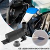 X AUTOHAUX Windshield Washer Pump for Citroen C3-2 Pcs Black